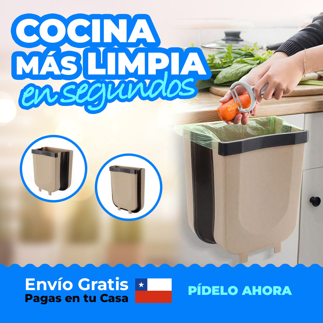 Basurero plegable premium