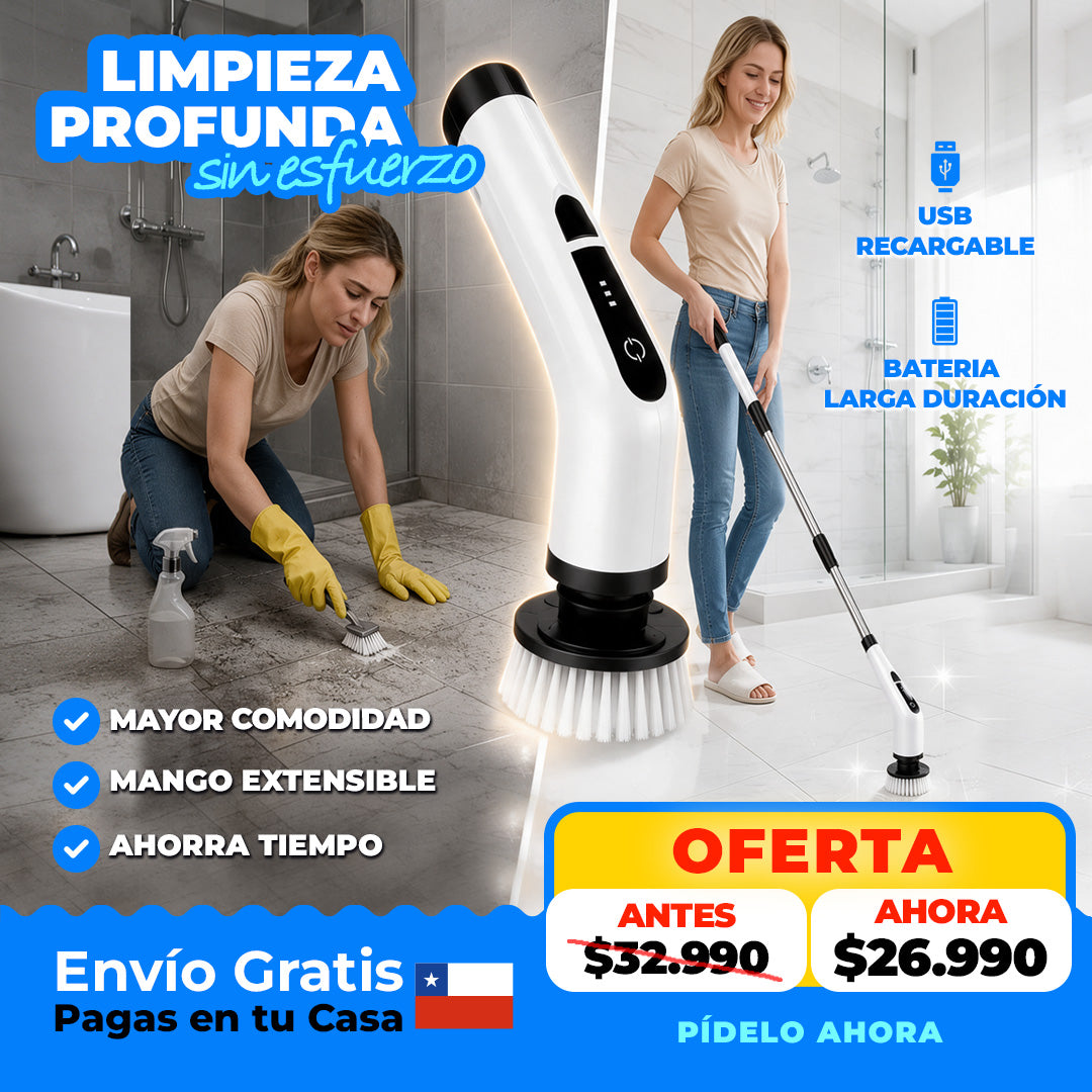 Cepillo Eléctrico Recargable