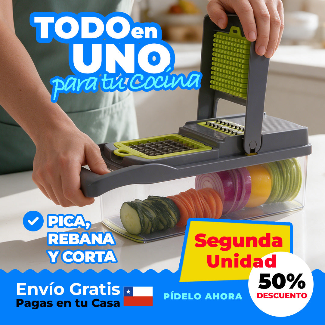 Cortador de Verduras Todo en Uno
