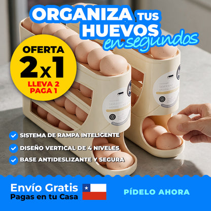 Dispensador Organizador de Huevos — OFERTA 2x1