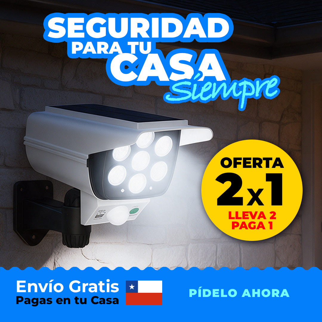 Foco de Seguridad con Sensor de Movimiento OFERTA 2x1